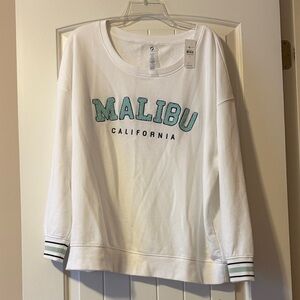 Lou & Grey White Sweatshirt